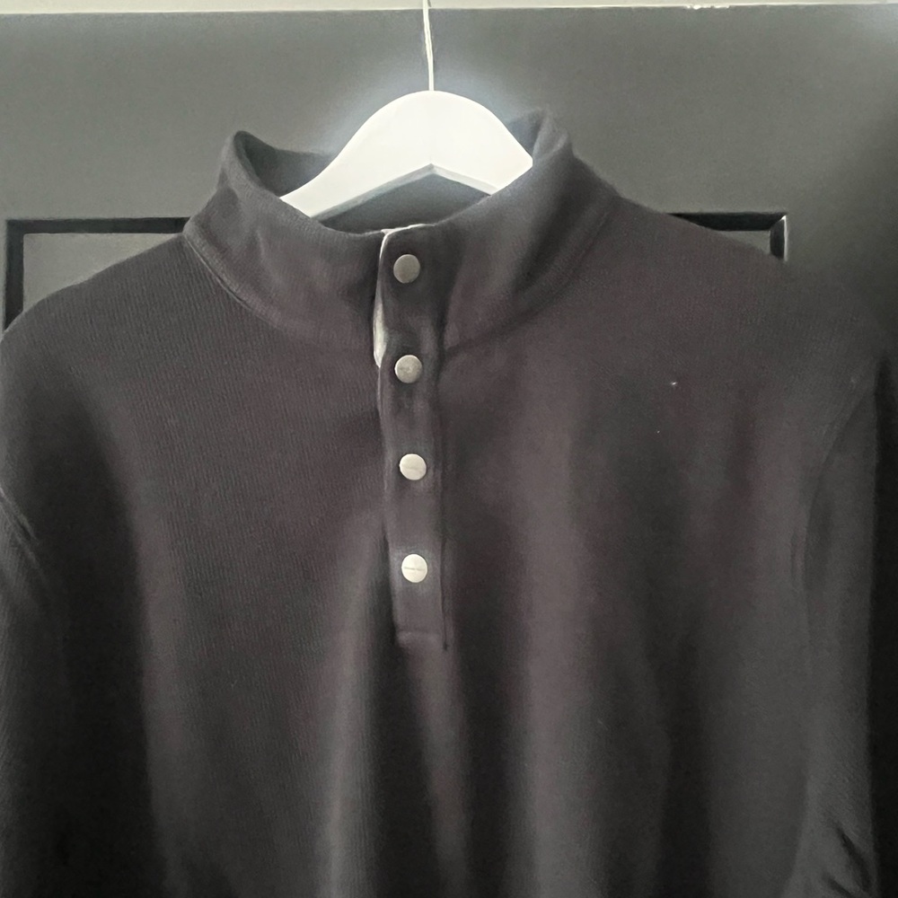 Michael Kors Black Pullover With Buttoned Collar - image 3